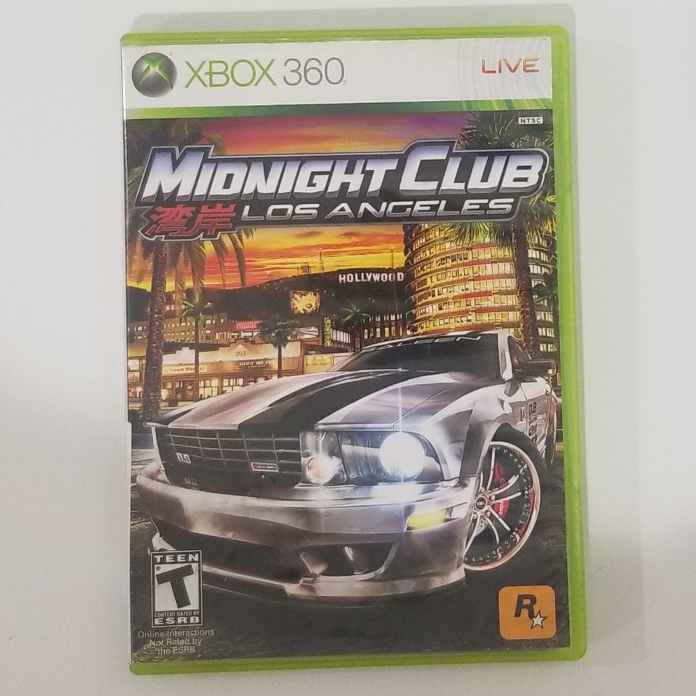 Rockstar Games - XBOX 360 Live - Midnight Club Los Angeles - DVD Game